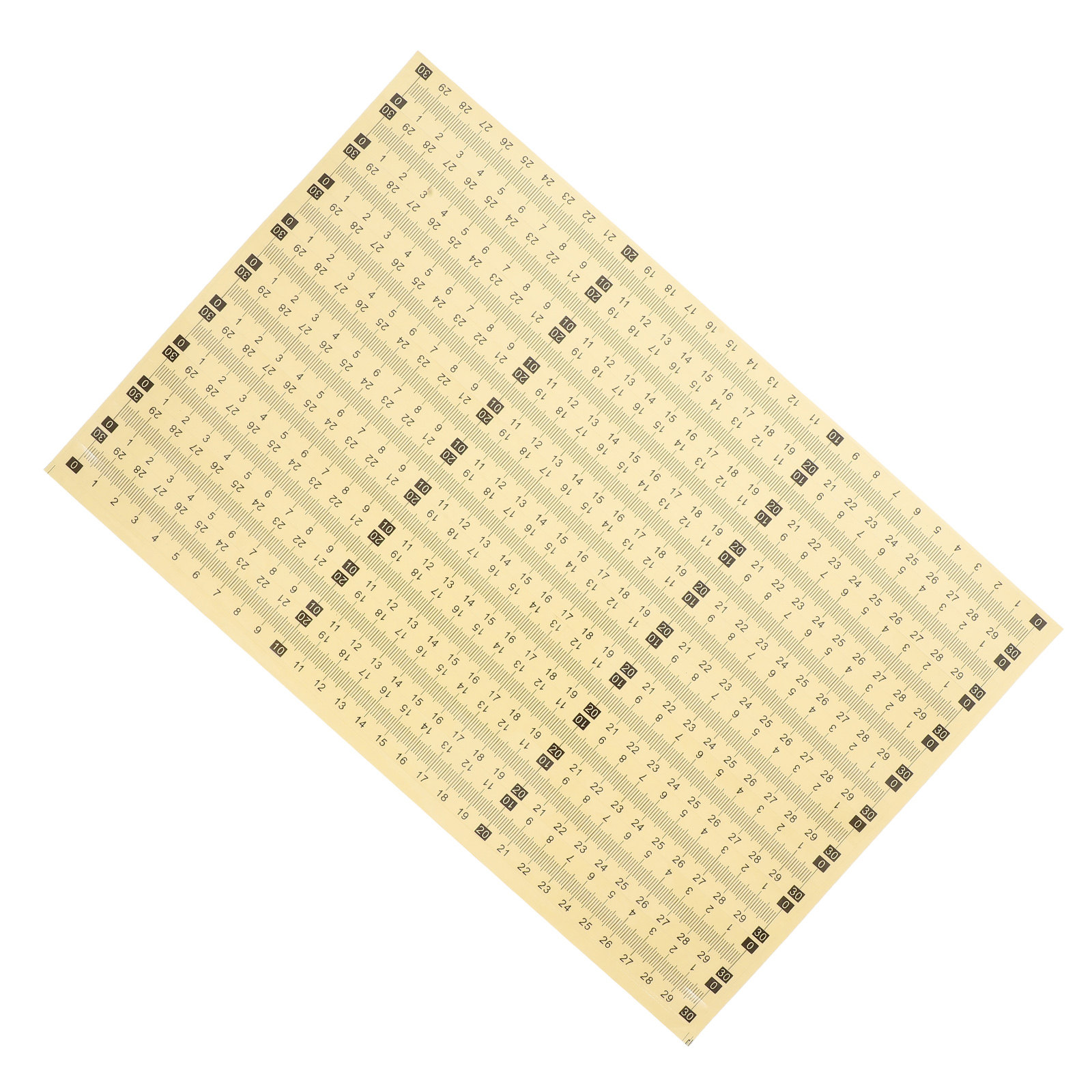 Sewing Labels - 20Pcs Self-Adhesive Measuring Tape Stickers High