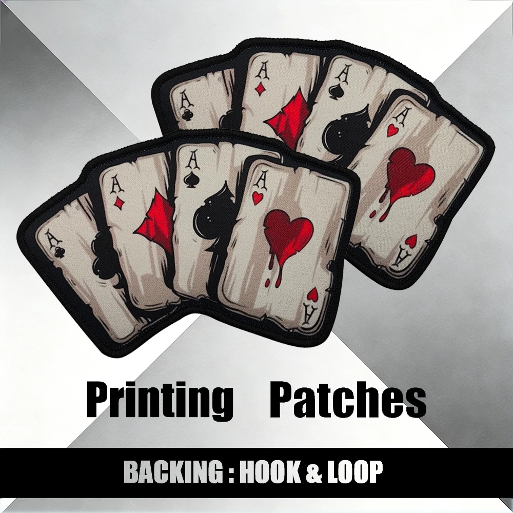 Sewing Jackets - DIY Poker Spades a Pattern Printing