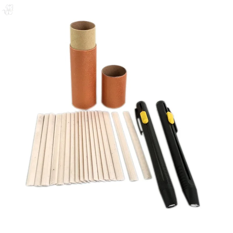 Fabric Marking Pen - 20pcs Tailors Invisible Chalk Pencil Patchwork