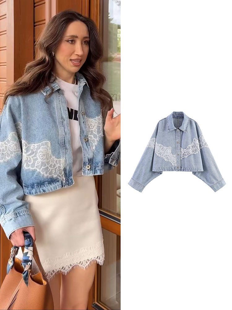Sewing Jackets - Fashion Loose Denim Coat For Women