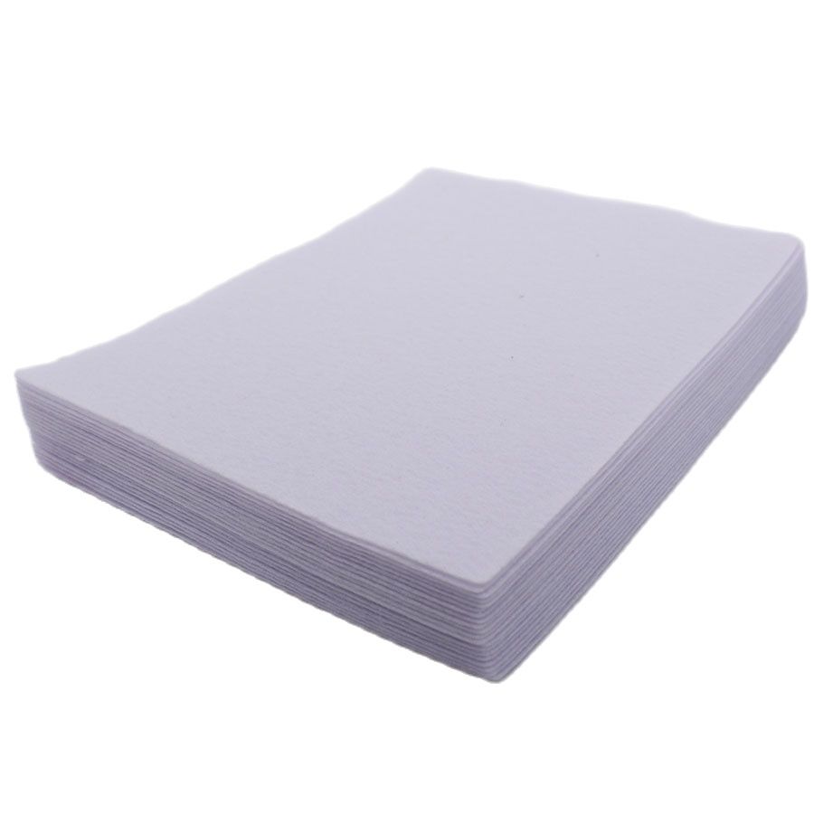 Is Sewing A Textile Craft - White 1mm felt Fabric colth felts
