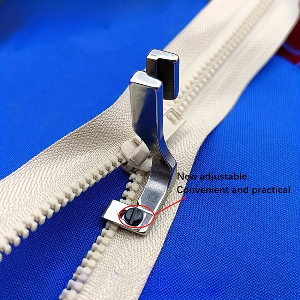 Textile Sewing Machine - T69 Adjustable Invisible Zipper Presser Foot