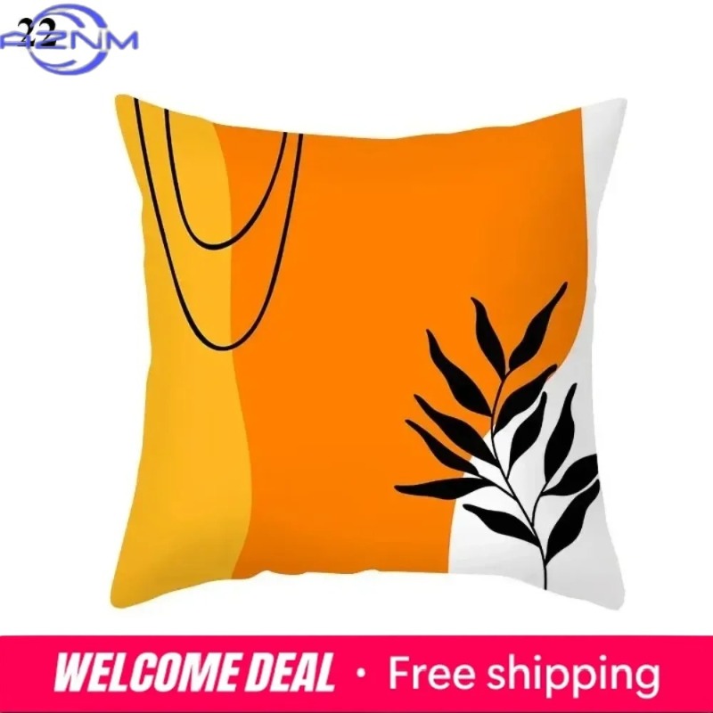 Boho Orange Abstract Cushion C – Century Textile & Sewing Supply Saskatoon Sk Bewertung und Preis
