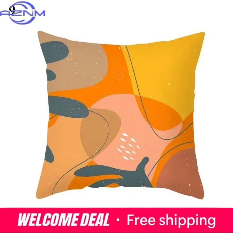 Boho Orange Abstract Cushion C – Century Textile & Sewing Supply Saskatoon Sk Bewertung und Preis