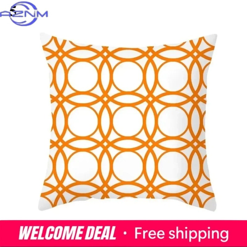 Boho Orange Abstract Cushion C – Century Textile & Sewing Supply Saskatoon Sk Bewertung und Preis