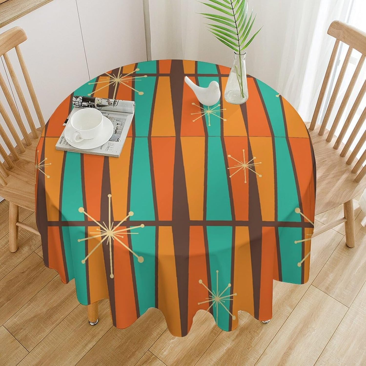 Mid Century Modern Orange Yell – Century Textile & Sewing Supply Saskatoon Sk Bewertung und Preis