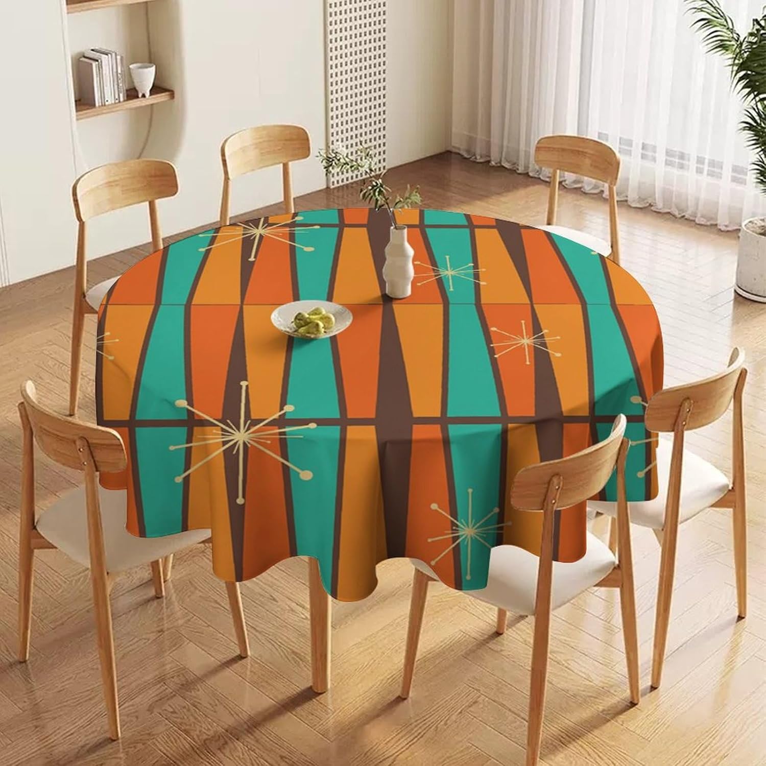 Mid Century Modern Orange Yell – Century Textile & Sewing Supply Saskatoon Sk Bewertung und Preis
