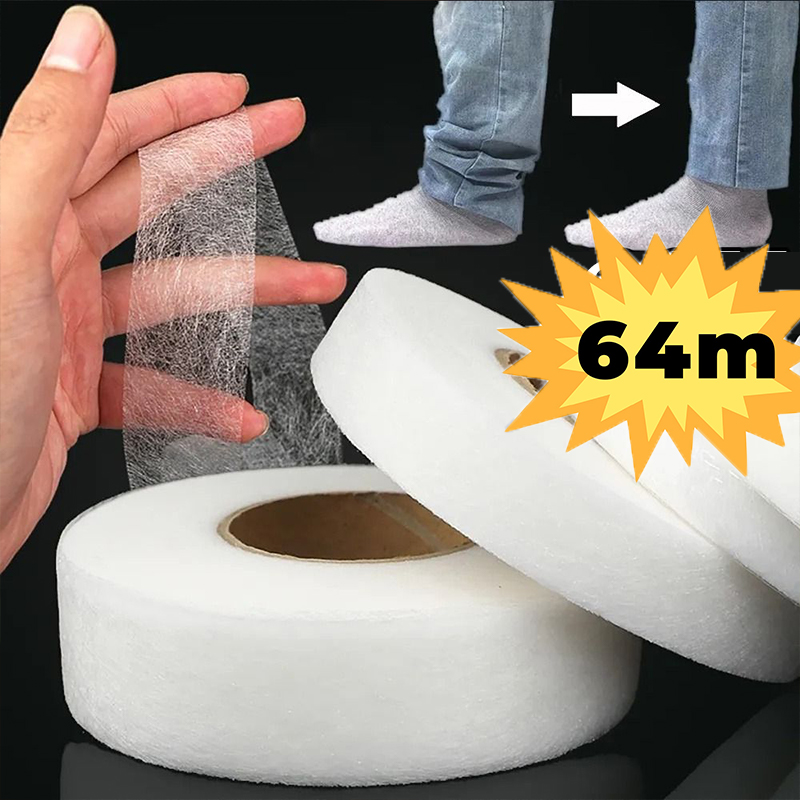 64M/Roll Iron-On Hemming Tape  – Interfacing Iron On Bewertung und Preis