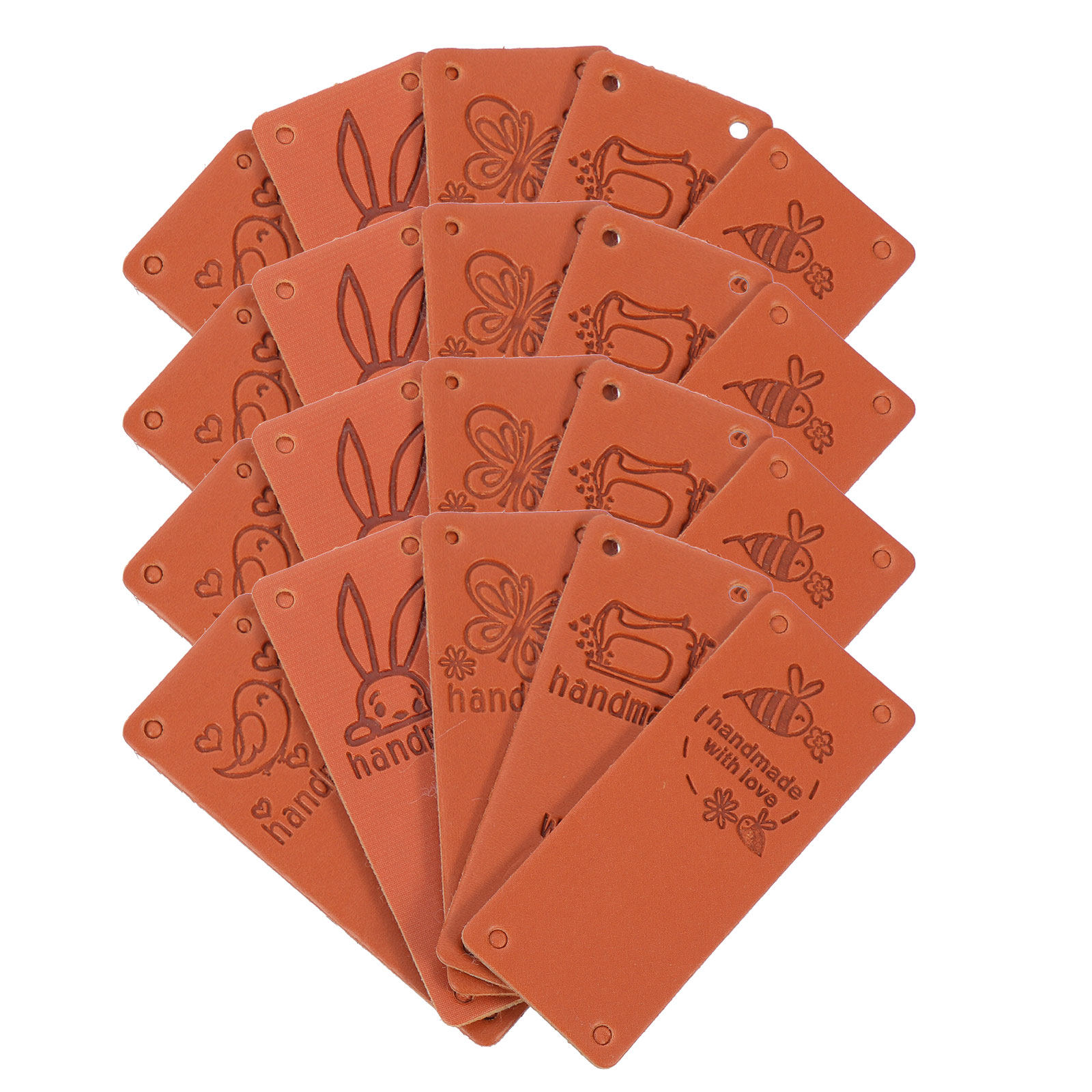 100Pcs Embossed Color Change C – Sewing Labels Bewertung und Preis