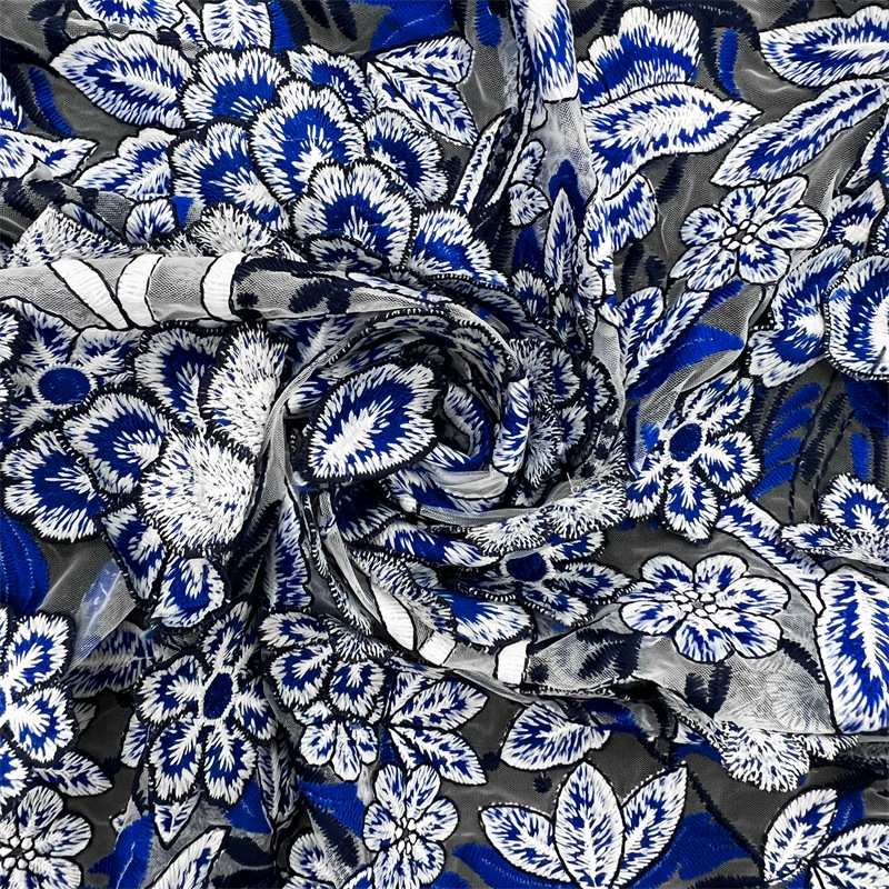 1yard Blue and white porcelain – Sewing Embroidery Fabric Bewertung und Preis