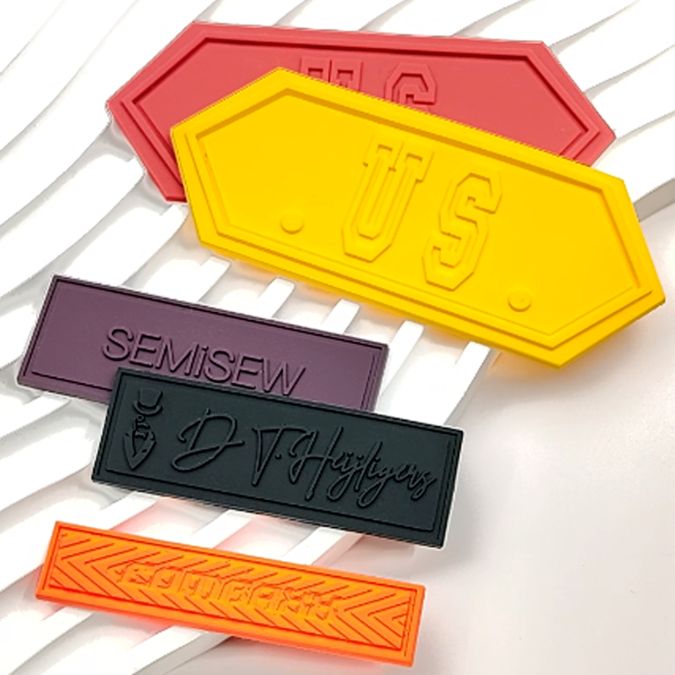 Recycled Custom PVC Patch Sili – Sewing Labels Bewertung und Preis