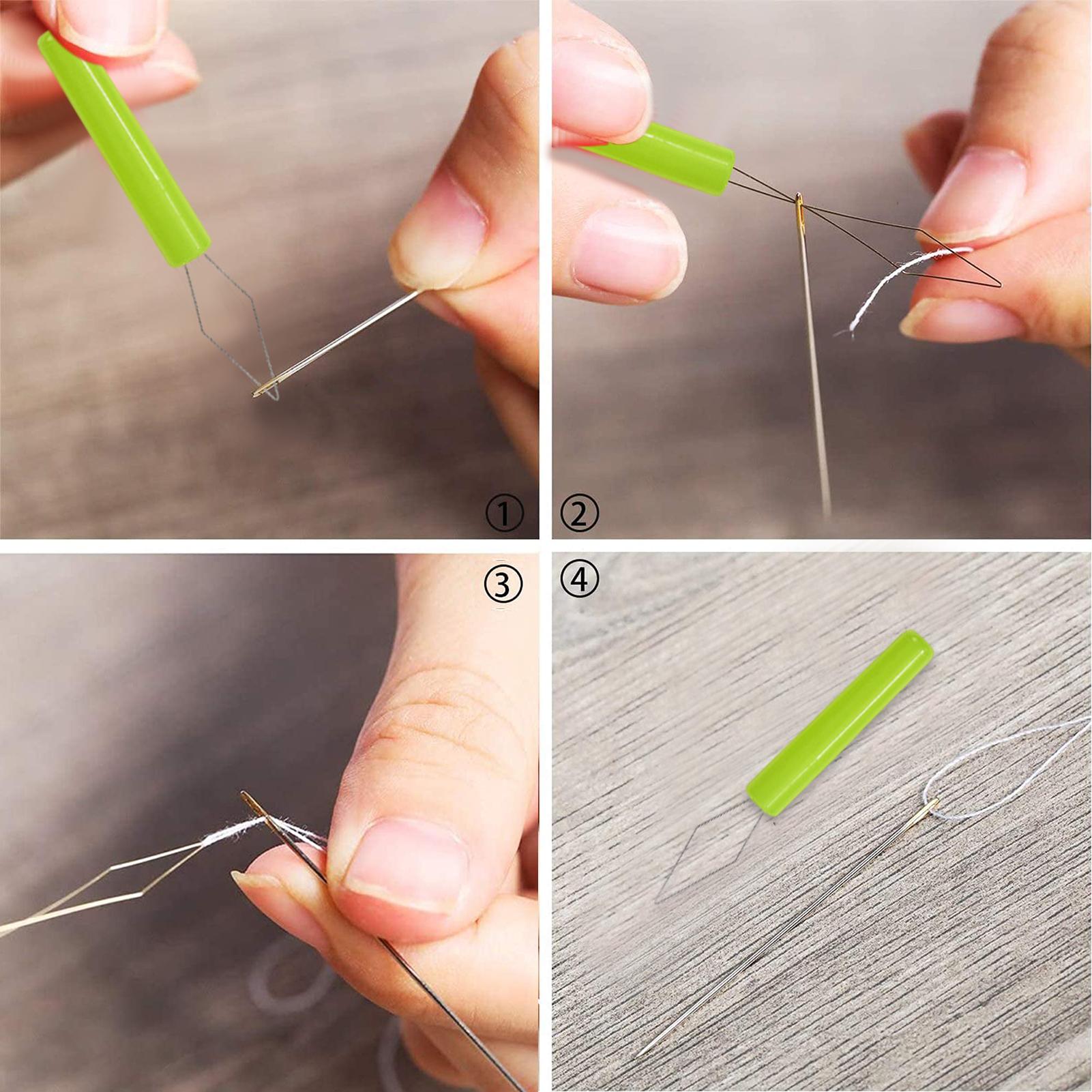 3Pcs Needle Threader with Cove – Needle Threader Tool Bewertung und Preis