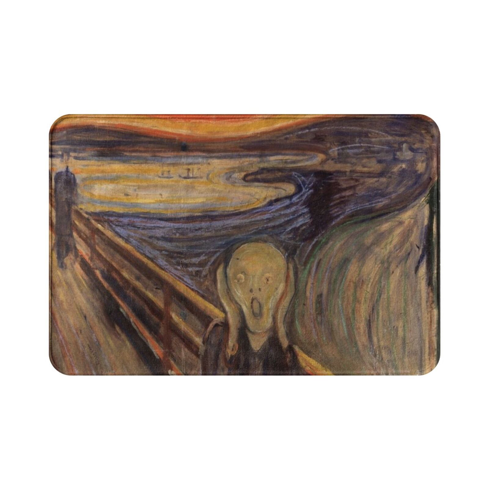 Munch's Scream Carpet Mat Rug  – Century Textile & Sewing Supply Saskatoon Sk Bewertung und Preis