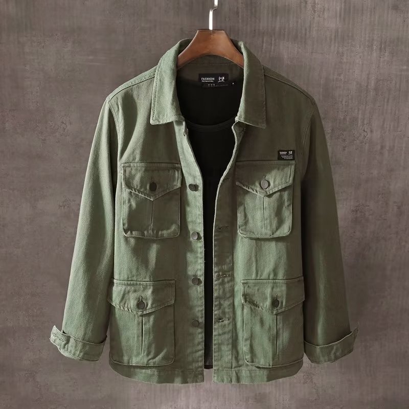 Spring and Autumn New Men's Fa – Sewing Jackets Bewertung und Preis