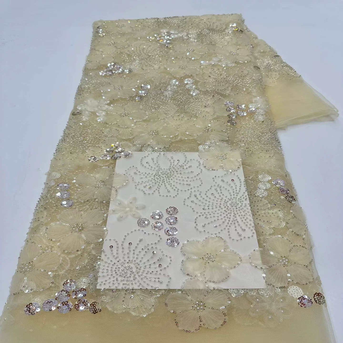 5yard soft mesh fabric Crystal – Sewing Embroidery Fabric Bewertung und Preis