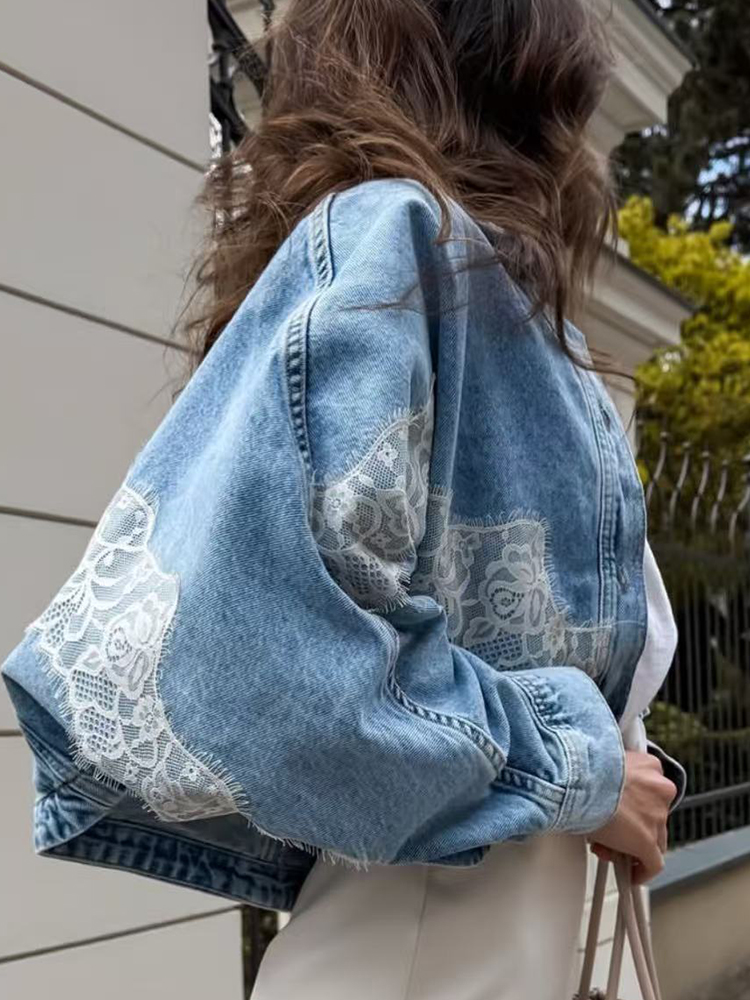 Fashion Loose Denim Coat For W – Sewing Jackets Bewertung und Preis