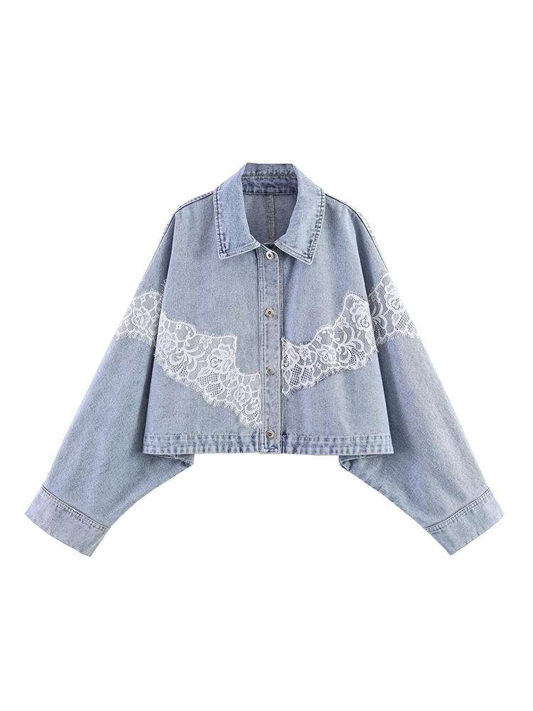 Fashion Loose Denim Coat For W – Sewing Jackets Bewertung und Preis