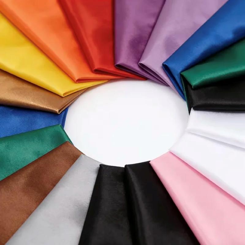 Multi-Color Soft Satin Fabric  – Is Sewing A Textile Craft Bewertung und Preis