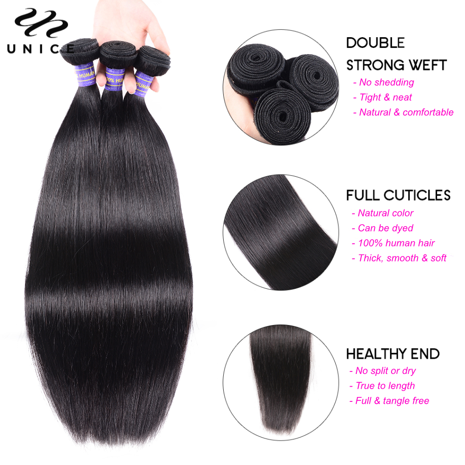 Unice Hair 8A Grade Straight H – Sewing Technology Bewertung und Preis