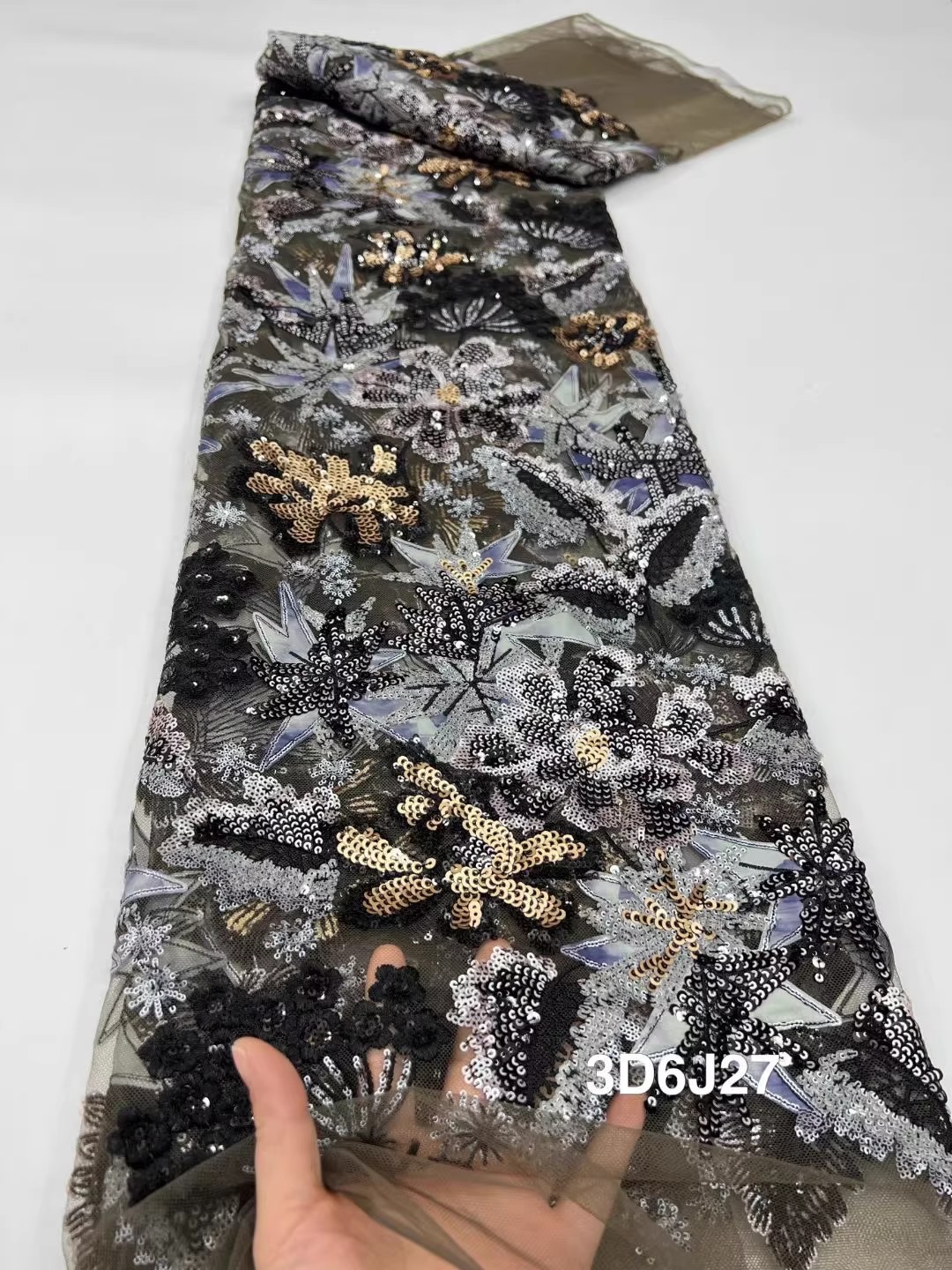 5yard luxury Gauze Fabric Exqu – Sewing Embroidery Fabric Bewertung und Preis