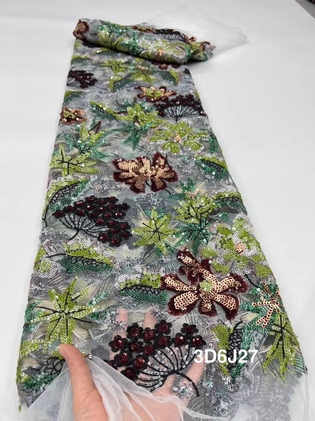 5yard luxury Gauze Fabric Exqu – Sewing Embroidery Fabric Bewertung und Preis
