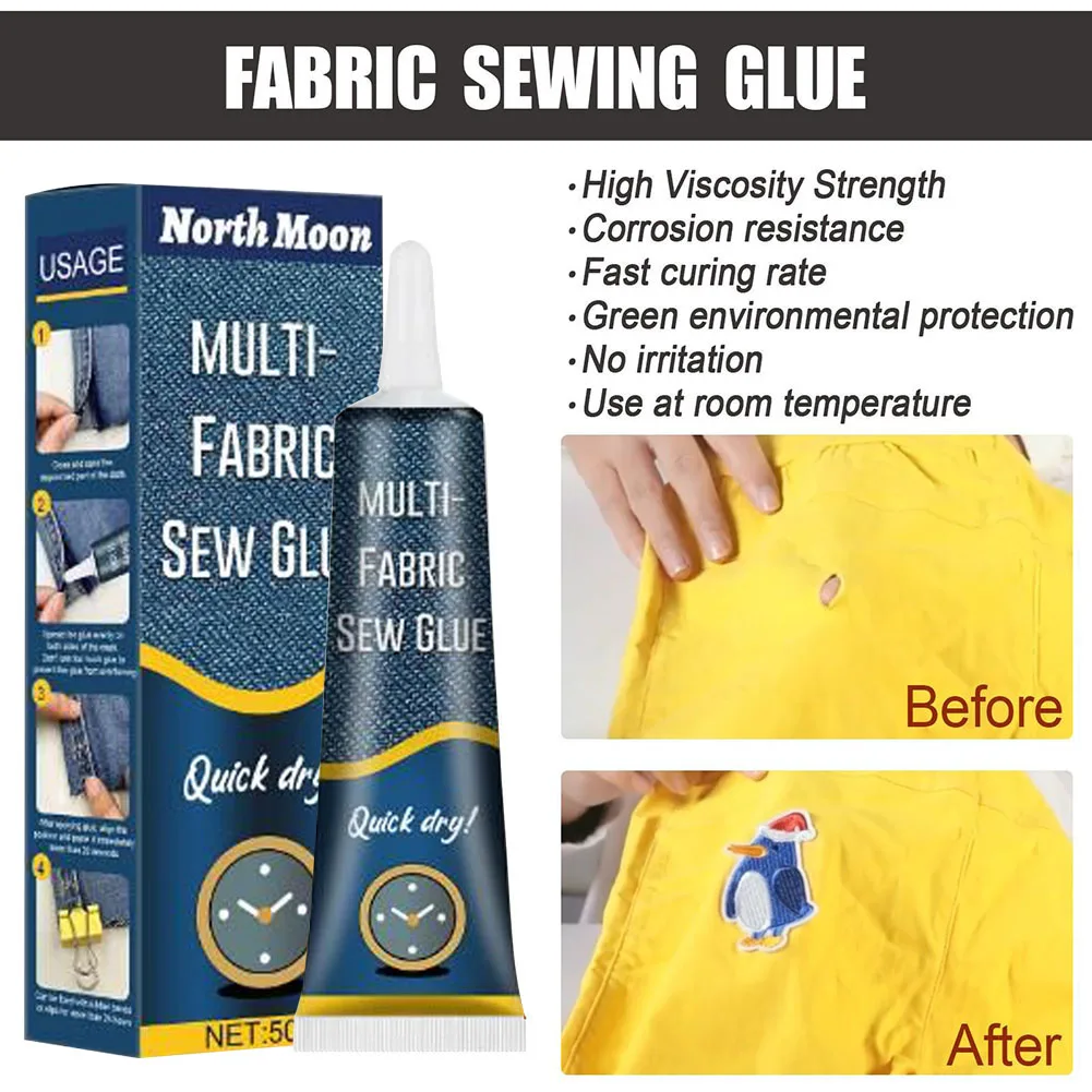 50ml Fabric Glue Quick Dry Fab – Sewing Technology Bewertung und Preis