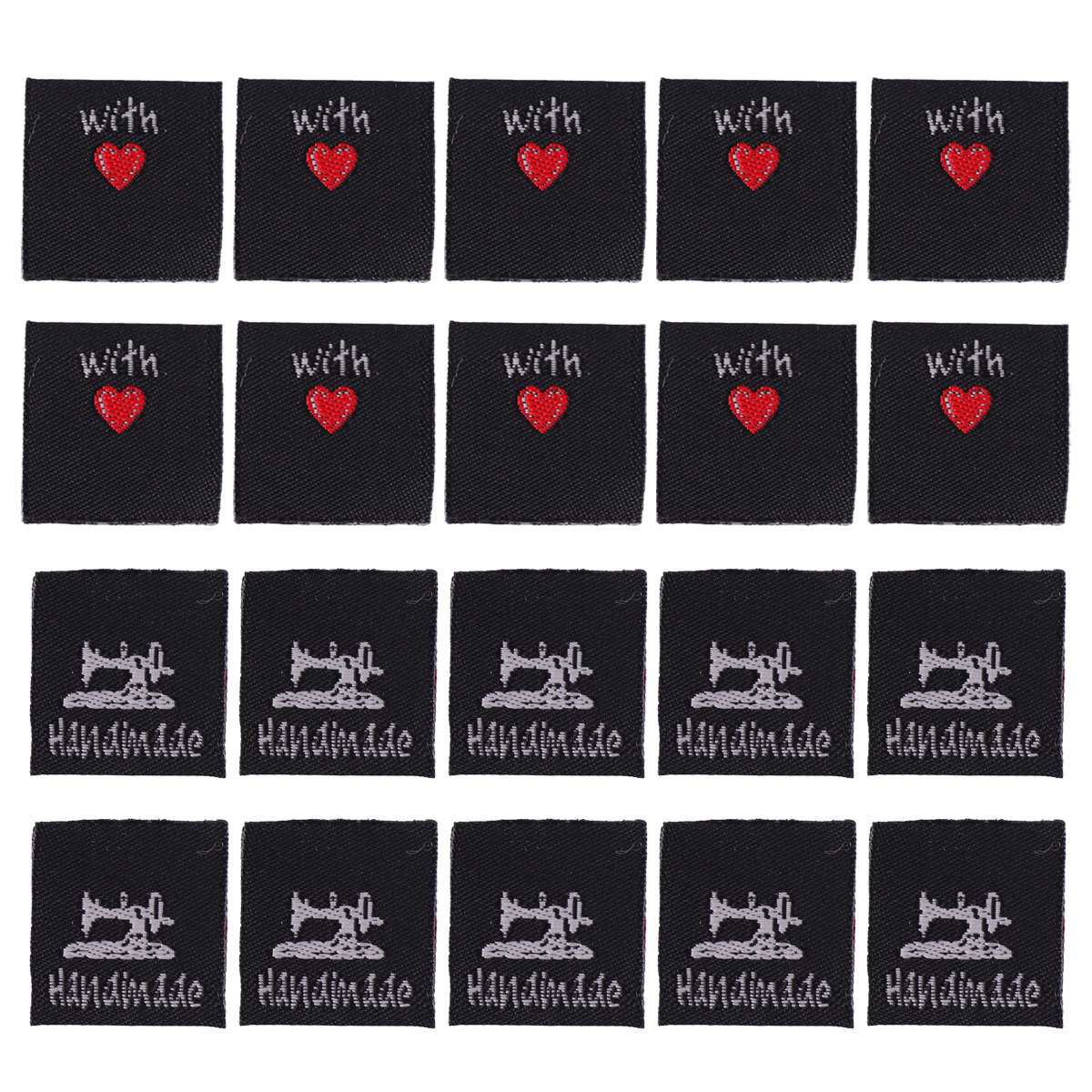 100Pcs Cloth Labels Classic Ha – Sewing Labels Bewertung und Preis