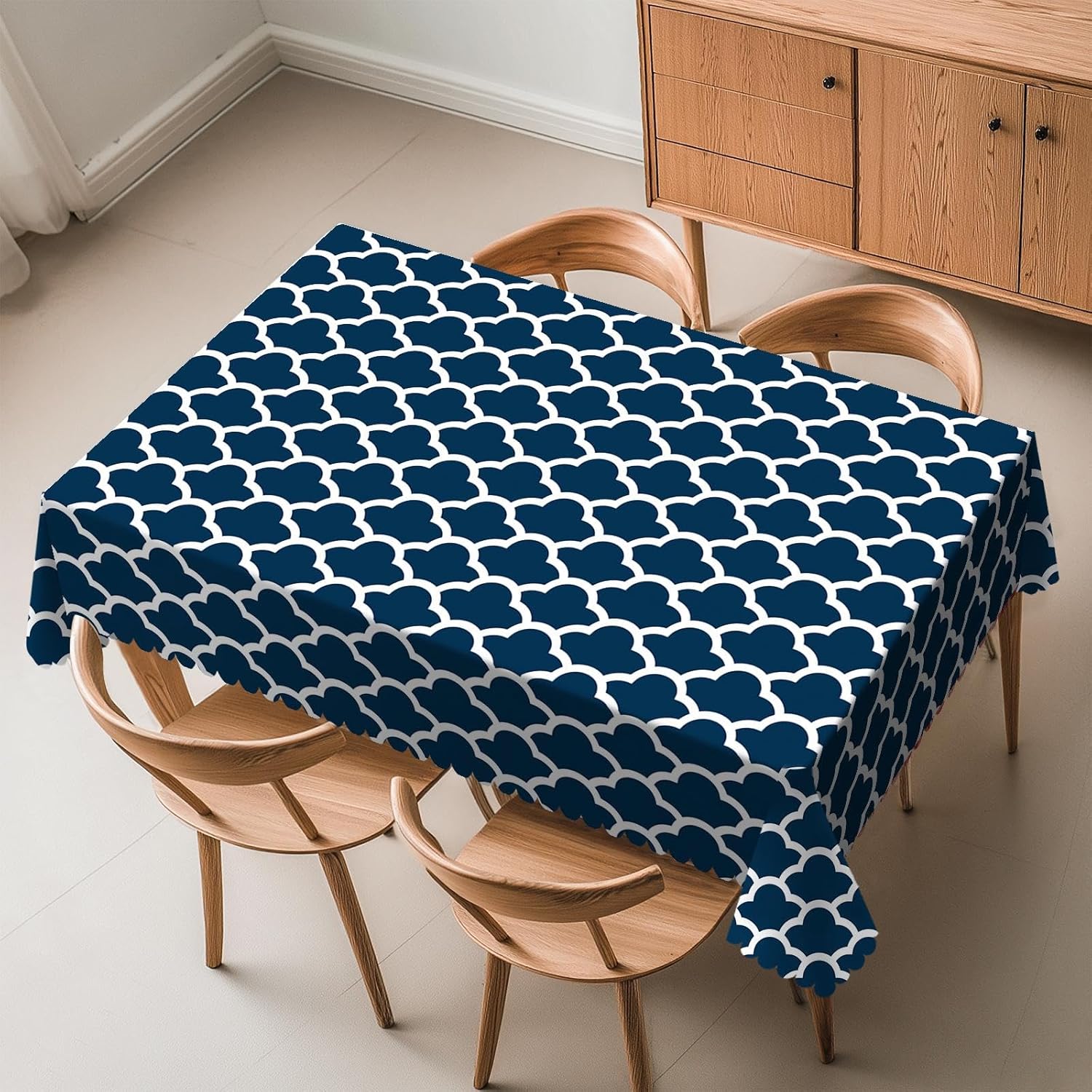 Blue Tablecloth Navy Cloud Sea – Century Textile & Sewing Supply Saskatoon Sk Bewertung und Preis