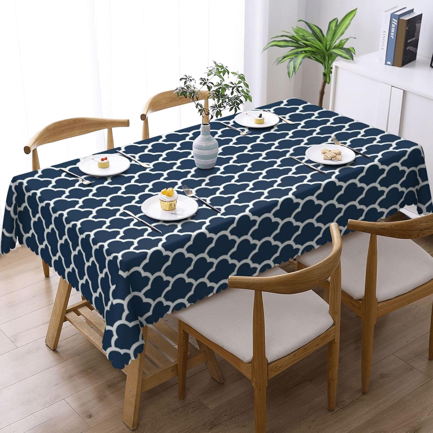 Blue Tablecloth Navy Cloud Sea – Century Textile & Sewing Supply Saskatoon Sk Bewertung und Preis