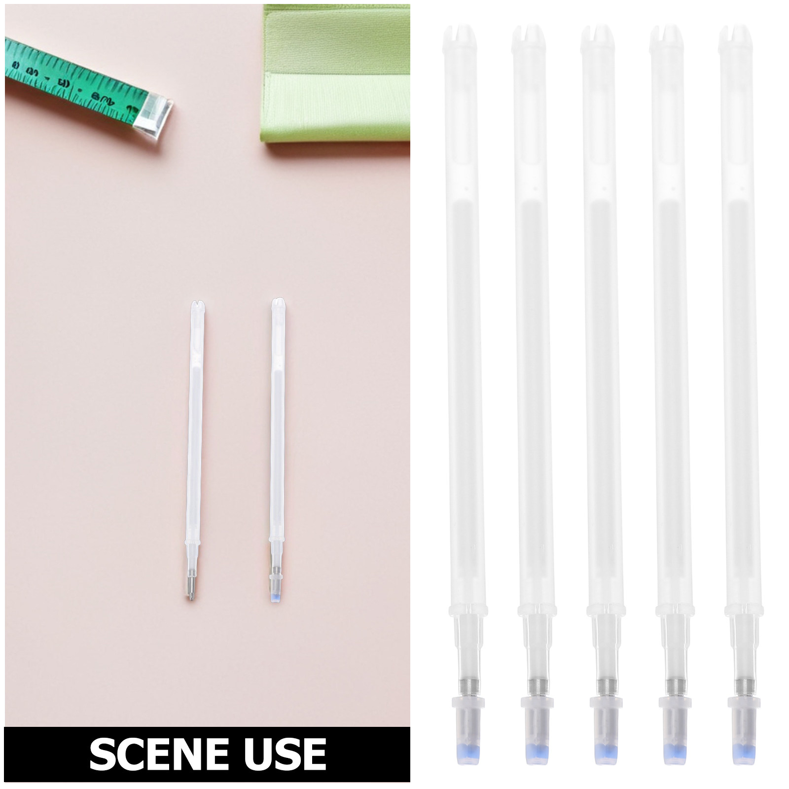 100Pcs Heat Erasable Embroider – Sewing Embroidery Fabric Bewertung und Preis