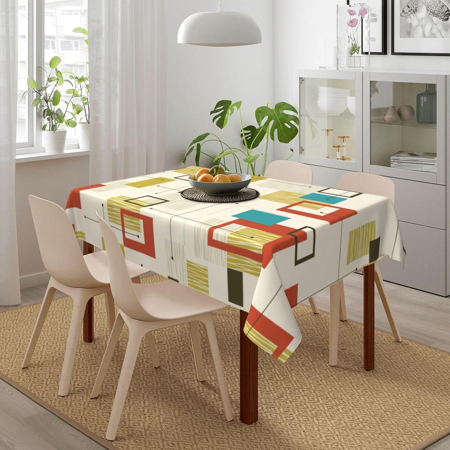 Abstract Geometric Mid Century – Century Textile & Sewing Supply Saskatoon Sk Bewertung und Preis