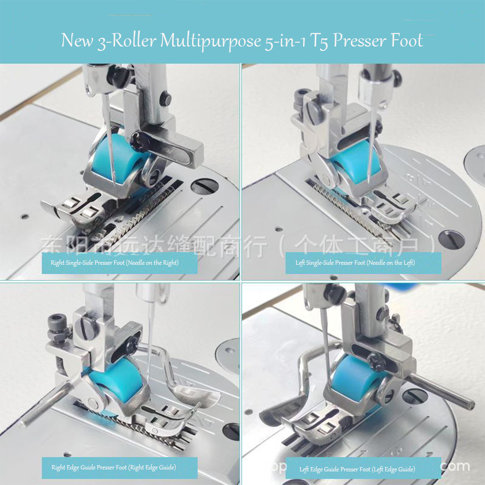 T5 3-Roller Left-Right Edge Gu – Textile Sewing Machine Bewertung und Preis