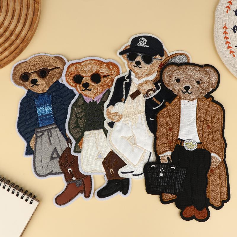 Large Bear Clothing Patch Hand – Is Sewing A Textile Craft Bewertung und Preis