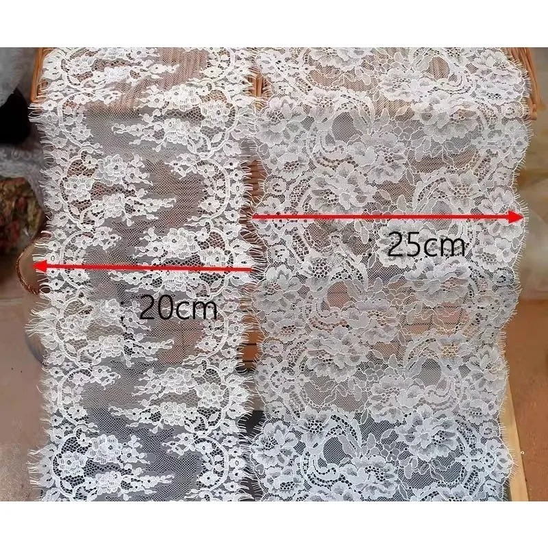 3M， High Quality Eyelash Lace  – Sewing Embroidery Fabric Bewertung und Preis