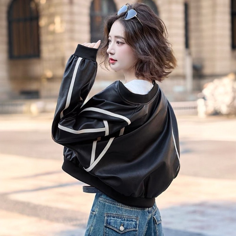 ​2025 Women's Short Leather Ba – Sewing Jackets Bewertung und Preis