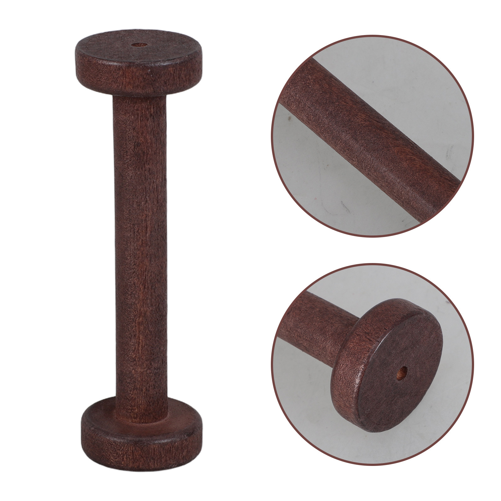 5Pcs Handpolished Wooden Spool – Sewing Textiles Bewertung und Preis