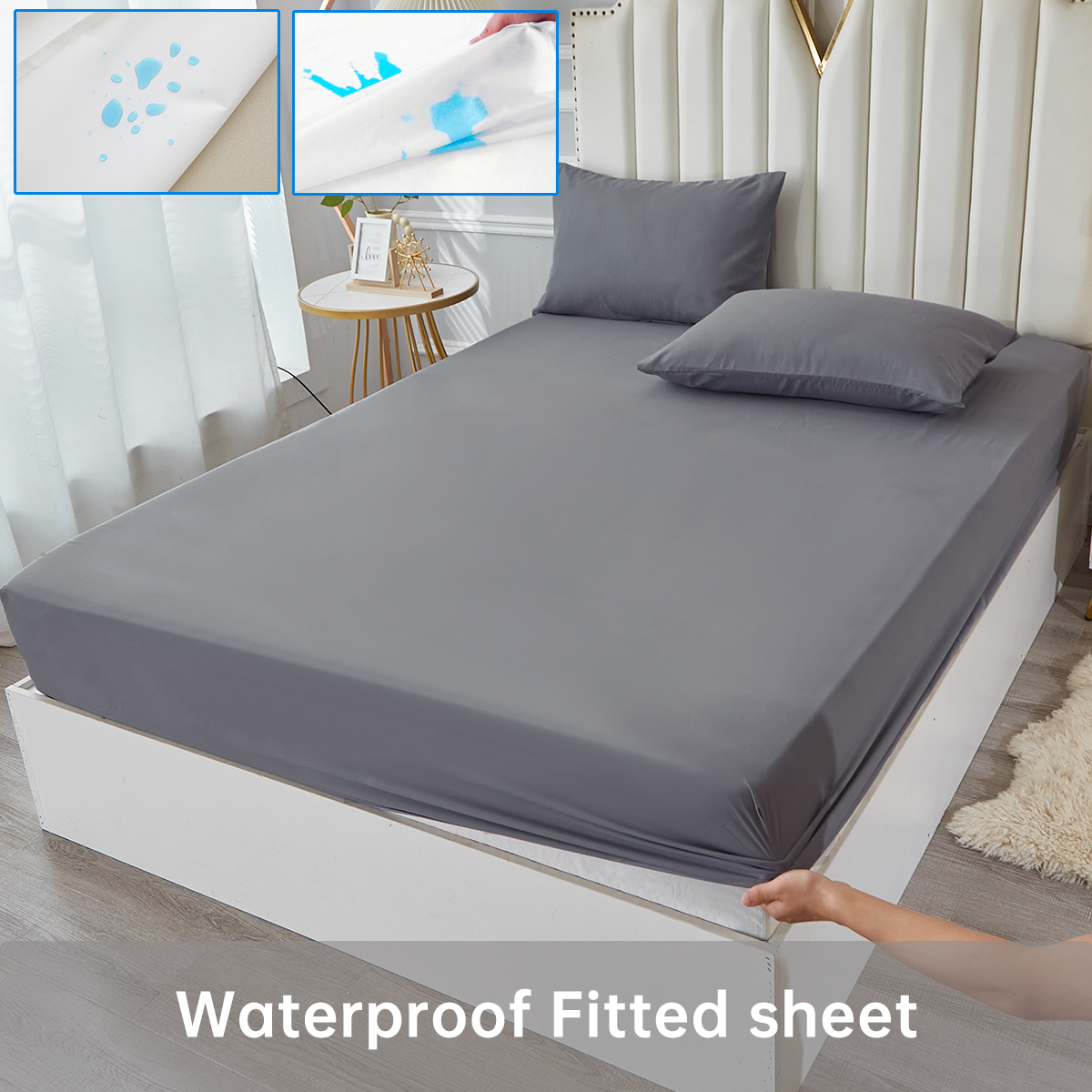 3/4pcs Solid Beding Set, Water – Fabric Softener Sheet Bewertung und Preis