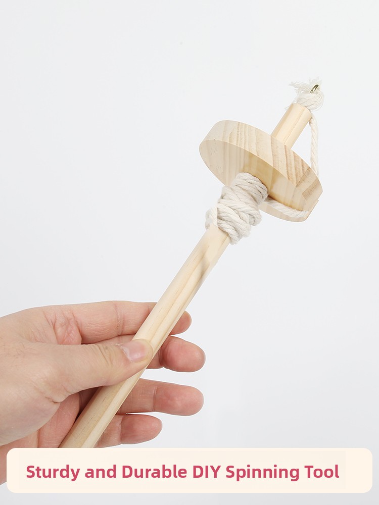 Wooden Spinning Mallet DIY Yar – Sewing Textiles Bewertung und Preis