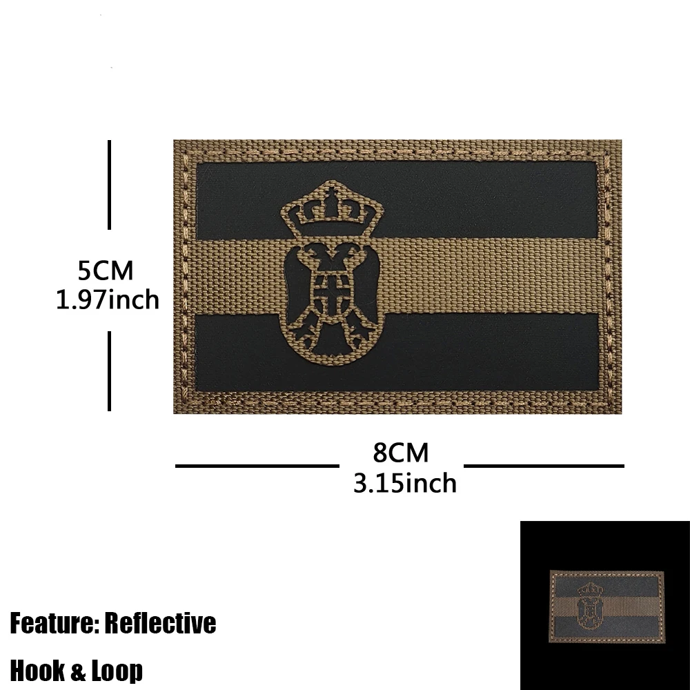 Serbia Flag Tactical Patches R – Sewing Jackets Bewertung und Preis