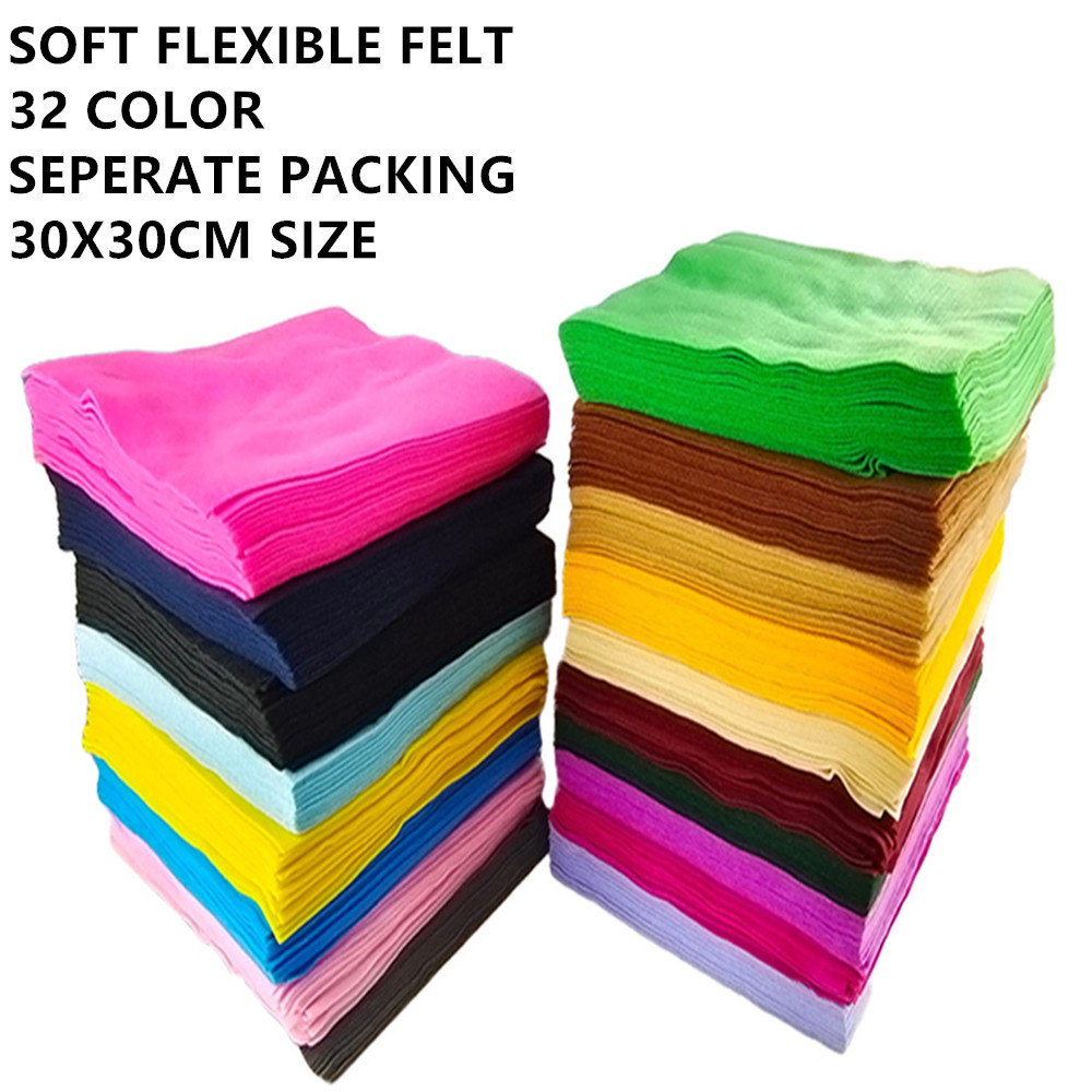 Coloured Felt Fabric Sheets fo – Is Sewing A Textile Craft Bewertung und Preis