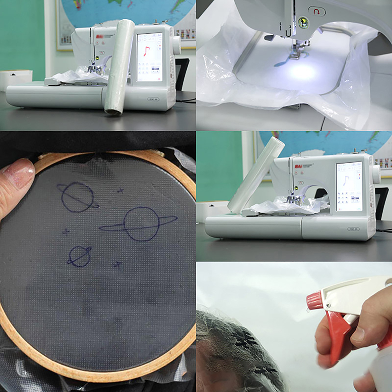 Water Soluble Embroidery Toppi – Textiles Sewing Machine Bewertung und Preis